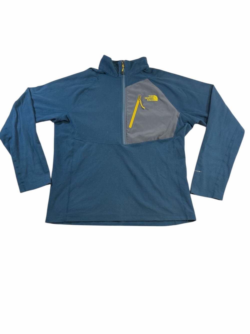 The North Face Men's Tech 100 FlashDry 1/2 Zip Fleece Pullover Blue Large